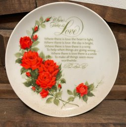 Garden Of Prayer Wall Plate Decor