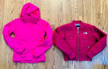 2 The North Face Women's Jackets Including Red Bomber Jacket