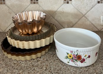 Baking Pans - Quiche, Soufflé, Jello Molds