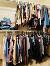 Huge Closet Of Women's Clothing Including Athleta, True Religion, Miss Me Jeans, Free People And More
