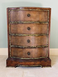 Vintage Handcrafted 4 Drawer Nightstand By The Platt Collections 2 Of 2