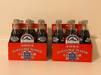1993 Rockies Inaugural Season Collectors Bottles