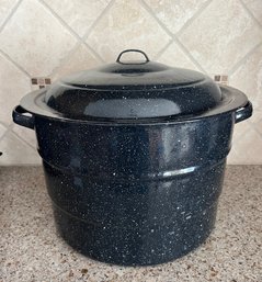 Very Large Enamel Canning Bath