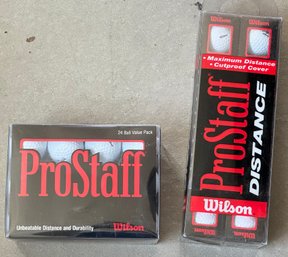 Set Of ProStaff Wilson Golf Balls