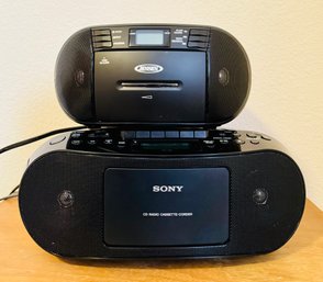 Sony And Jensen Radio/cD Players