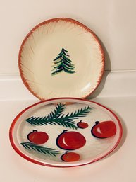 Bionda Bruna Tree Plate And Ornament Glass Plate