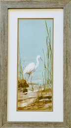 Island Egret I Framed Artwork