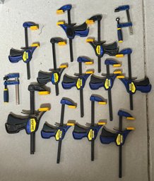 Large Lot Of Irwin Mini Quick Grip Bar Clamps
