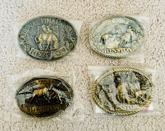 Vintage 1979-1982 NFR Belt Buckles