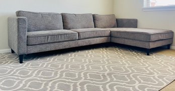 Modern Sectional Grey Couch