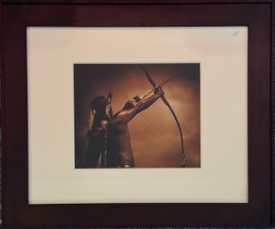 Framed Navajo Bow Photo By The Last Frontier