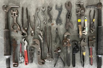 Antique Wrenches And Pliers