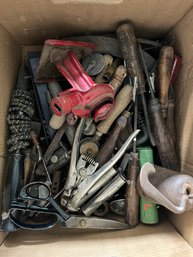 Mystery Box Of Antique Tools