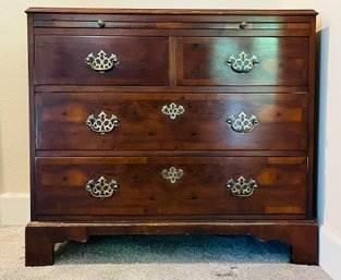 Vintage Hekman English Chippendale Style Chest Of Drawers 1 Of 2