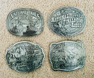 Vintage 1994-1997 NFR Belt Buckles