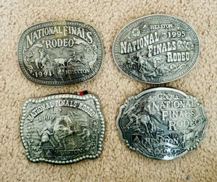 Vintage 1994-1997 NFR Belt Buckles