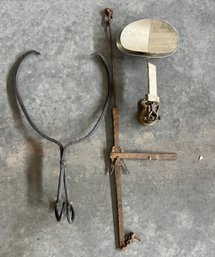 Vintage Tools - Scale, Ice Block Tongs