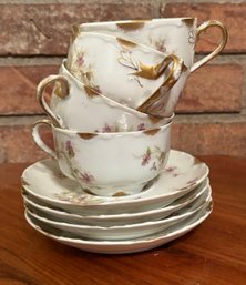 8pc Floral Tea Set