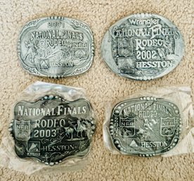 NFR Belt Buckles 2001-2004