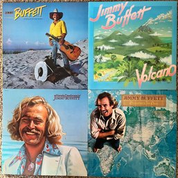 LPs - Jimmy Buffett: Riddles In The Sand, Volcano, Somewhere Over China, Havana Daydreamin’