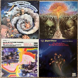 LPs - The Moody Blues: A Question Of Balance, Days Of Future Passed, In Search Of The Lost Chord…