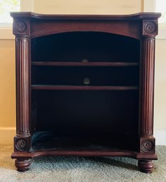 Cherry Wood Traditional Side Table