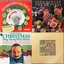 LPs - Christmas With Arthur Godfrey, The Muppets, Sing Along With Mitch Vinyl Records