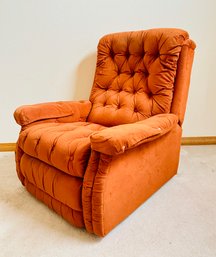 Vintage Orange Toned Recliner