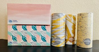 Tissue Lot, Incl. Kleenex And Puffs