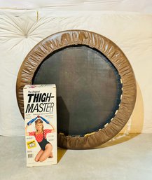 Vintage Jogger Ajay Small Trampoline With Thigh Master Exerciser