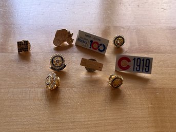 Collection Of Colorado And Rotary Club Pins