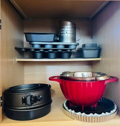 Lot Of Bakeware, Incl. Springform Pans, Pie Molds And More
