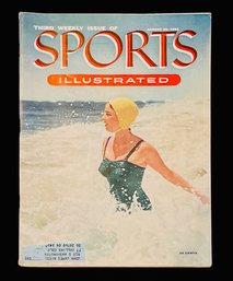 Vintage Sports Illustrated Magazine, Third Weekly Issue August 1952