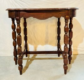 Vintage Wood End Table