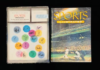 Vintage First Edition Of Sports Illustrated Magazine, August 1952 With Original Mail Envelope