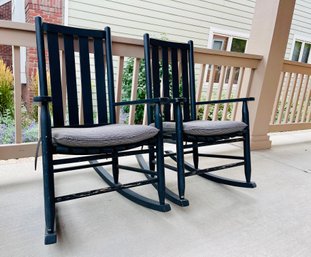 Pair Of Rocking Chairs 2 Of 2