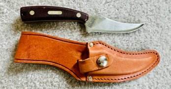 Schrade USA 152OT Old Timer Sharpfinger Fixed Blade Sheath Knife