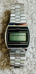 Timex Quartz Mens Silver Tone Watch