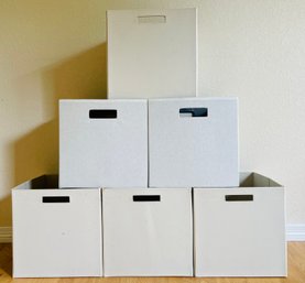 6 Collapsible Storage Cubes