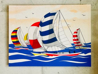 Graphic Prints Original Screen Printed Design Regatta