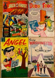 Set Of Four Vintage Comic Book Zines