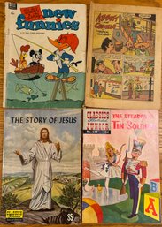 Set Of Four Vintage Comic Book Zines