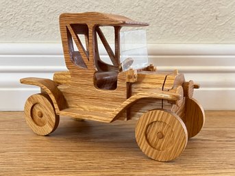 Handmade Wooden Toy Car