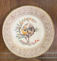 Lenox Collector Plate - Boehm Birds, 1973