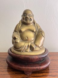 Bronze Laughing Buddha Statue