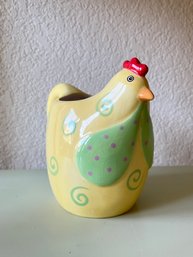 Small Shabby Chic Rooster Pitcher