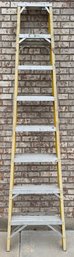 Yellow Fiberglass Heavy Duty Ladder