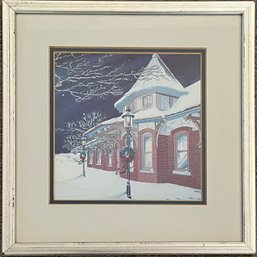 Winter Scene Framed Print