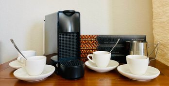 Nespresso Essenza Mini Coffee Maker, With Accessories