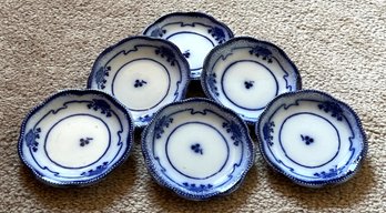 Antique Mini Blue And White Butter Pads